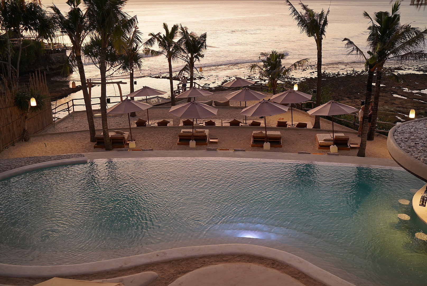 sunset beach resort bali